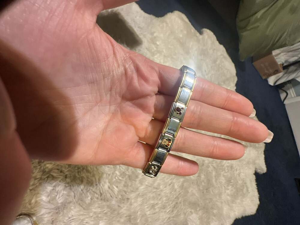 Nomination Stainless Steel Italian Charm Bracelet Disney